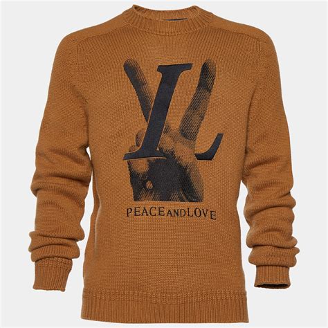 louis vuitton love and peace sweater|louis vuitton sweater bag.